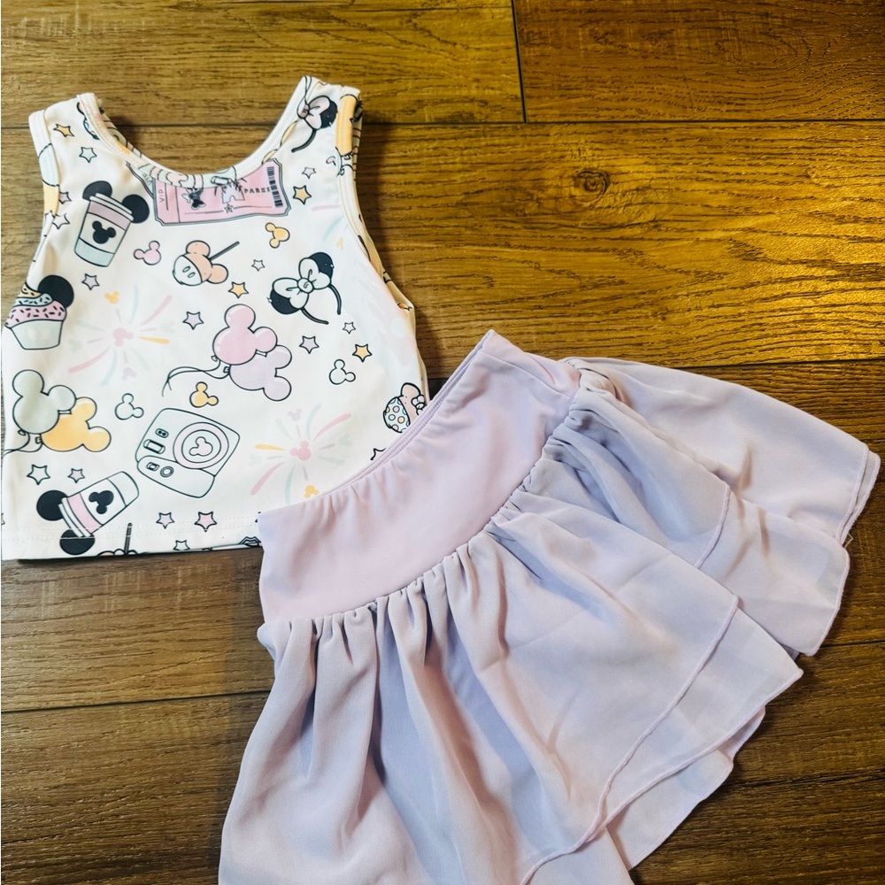 Disney Kids Skirt Set